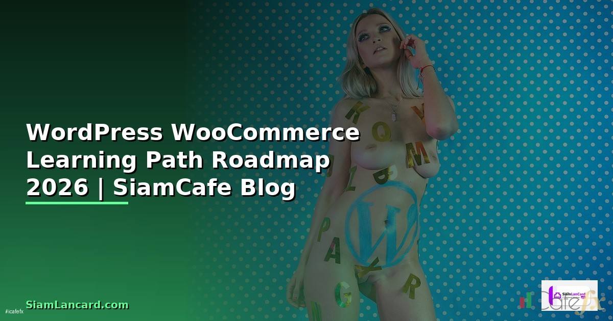 WordPress WooCommerce Learning Path Roadmap
