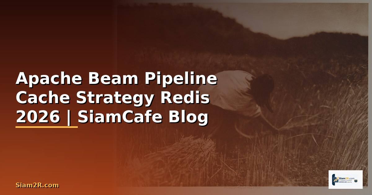 Apache Beam Pipeline Cache Strategy Redis