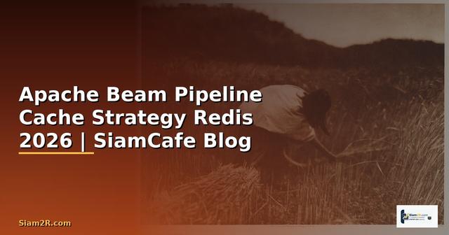 Apache Beam Pipeline Cache Strategy Redis