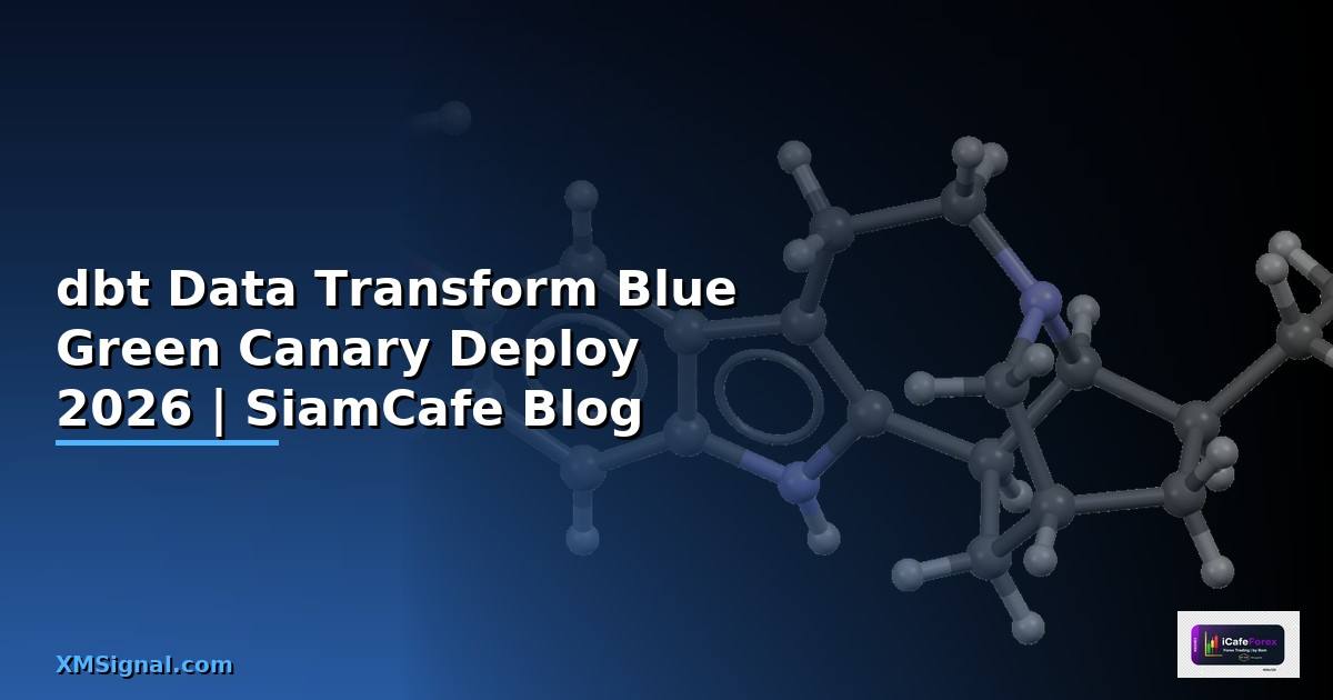 dbt Data Transform Blue Green Canary Deploy