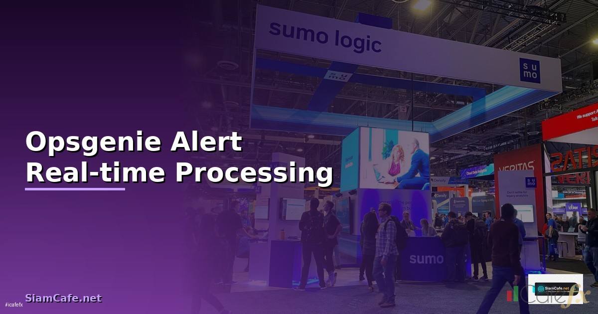 Opsgenie Alert Real-time Processing —