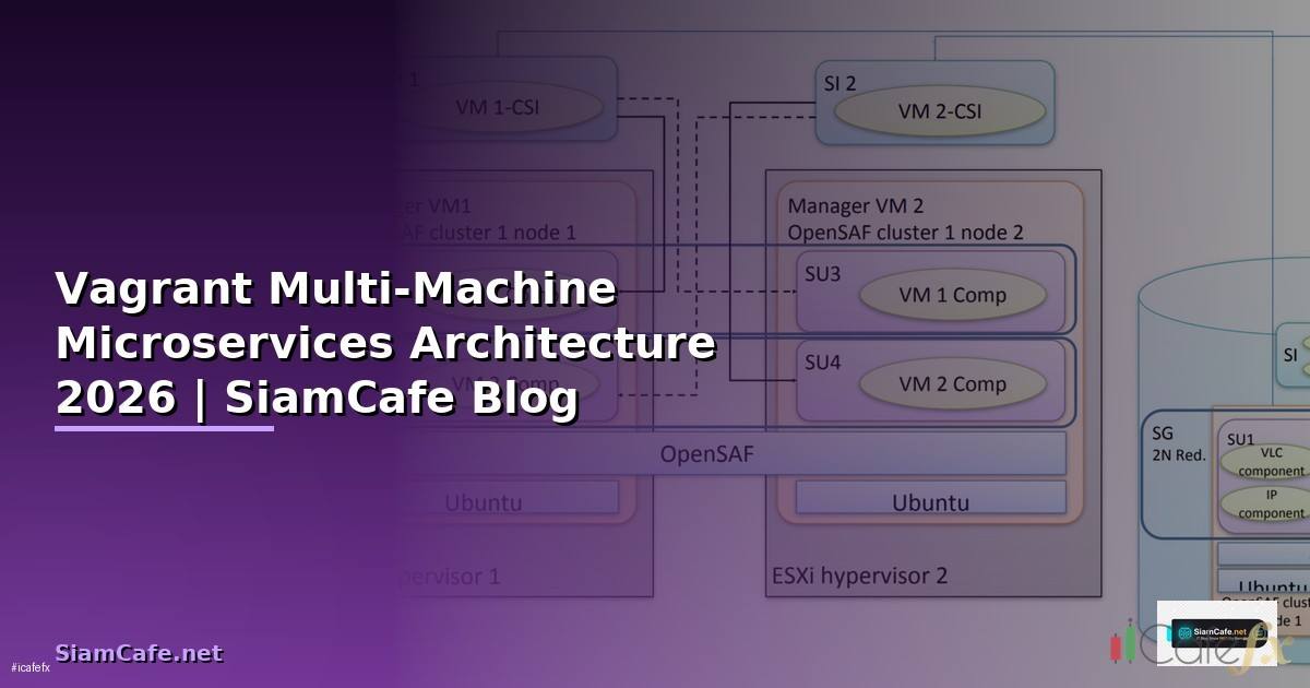 Vagrant Multi-Machine Microservices Architecture