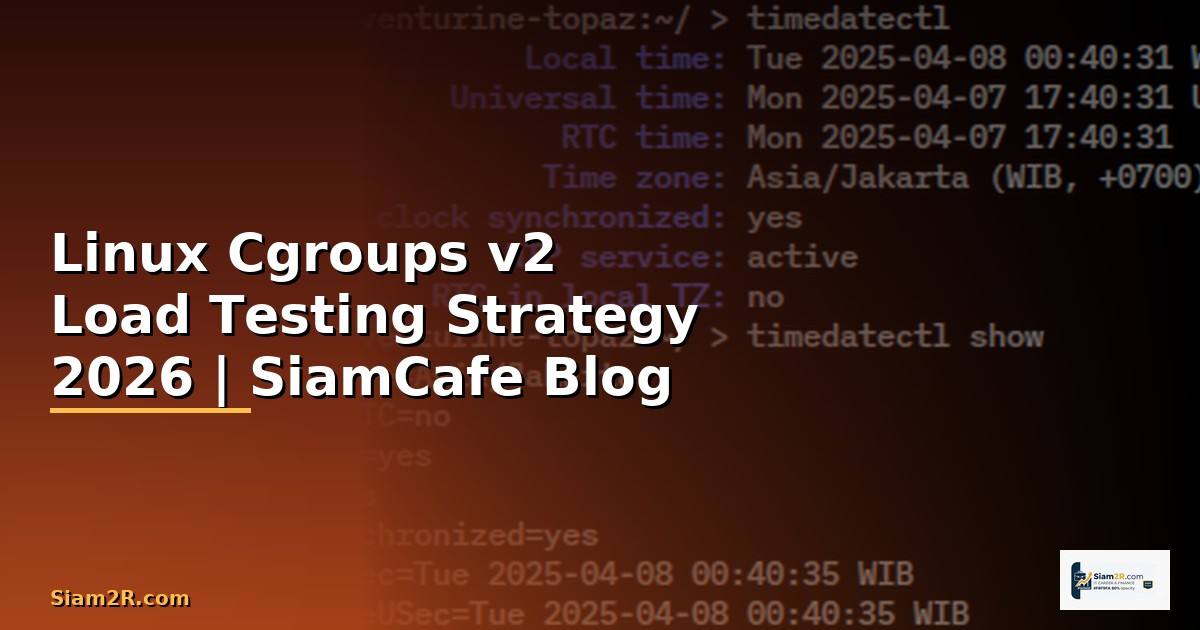 Linux Cgroups v2 Load Testing Strategy