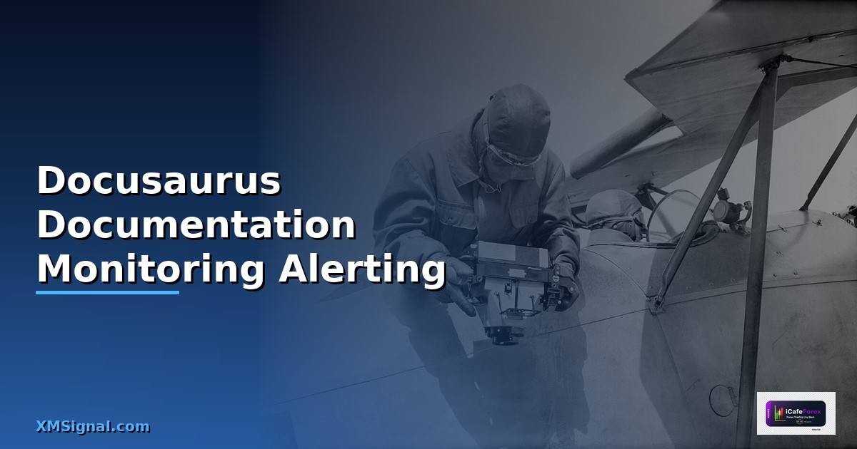 Docusaurus Documentation Monitoring และ Alerting