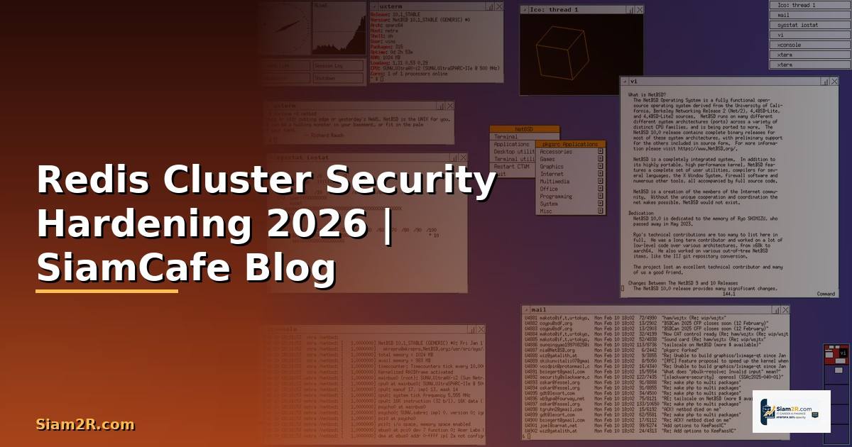 Redis Cluster Security Hardening ป้องกันแฮก