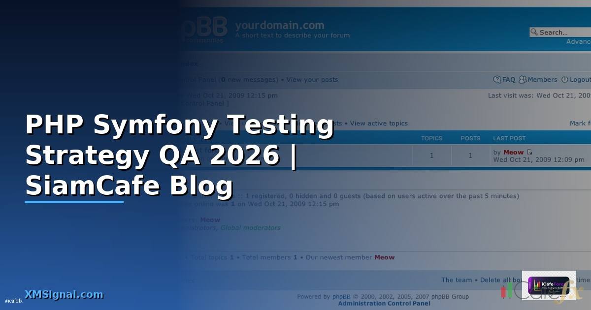 PHP Symfony Testing Strategy QA