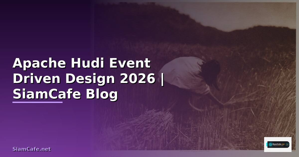 Apache Hudi Event Driven Design