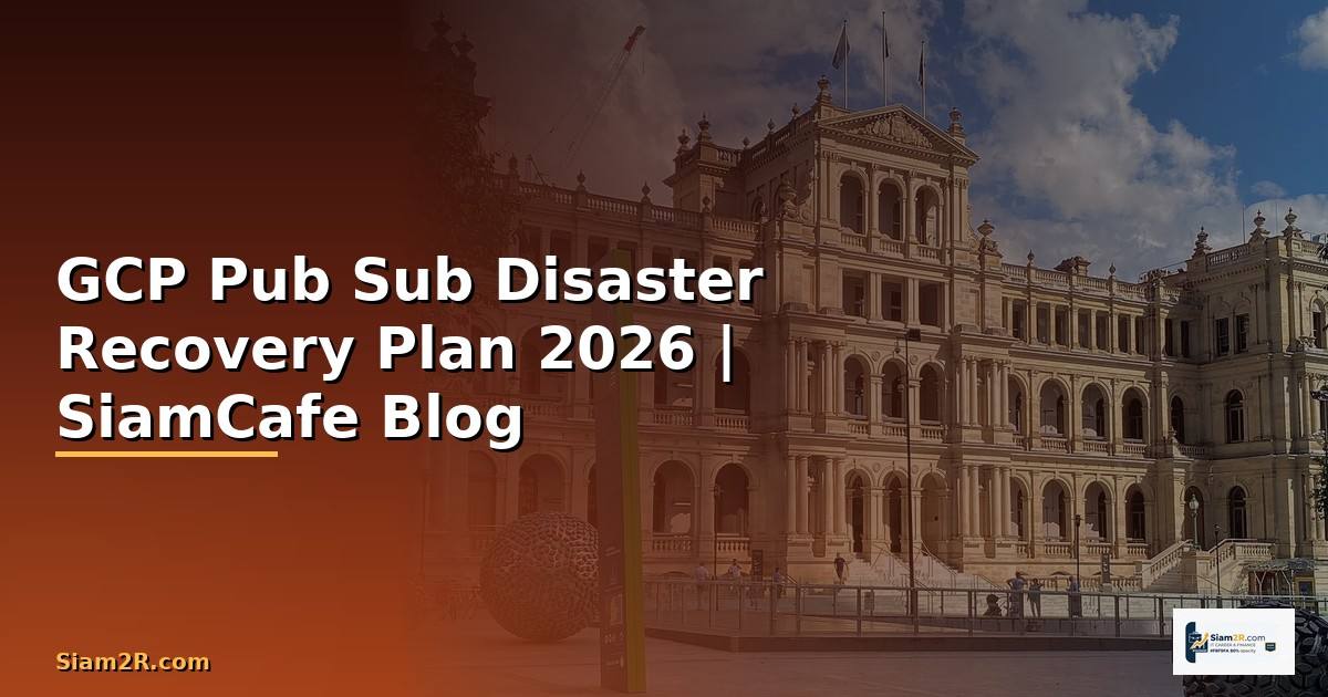 GCP Pub Sub Disaster Recovery Plan