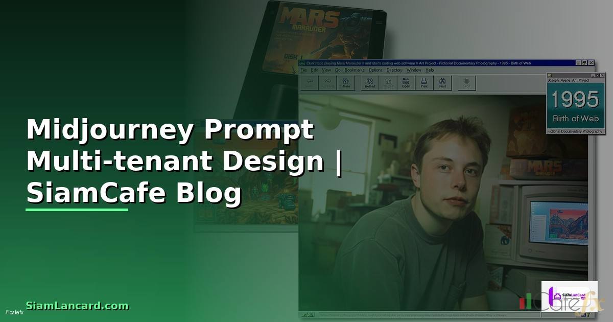 Midjourney Prompt Multi-tenant Design