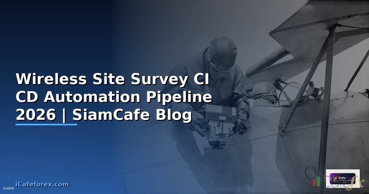 Wireless Site Survey CI CD Automation Pipeline