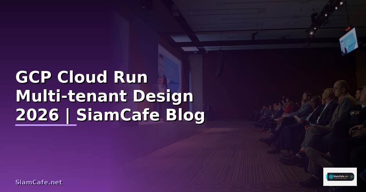 GCP Cloud Run Multi-tenant Design