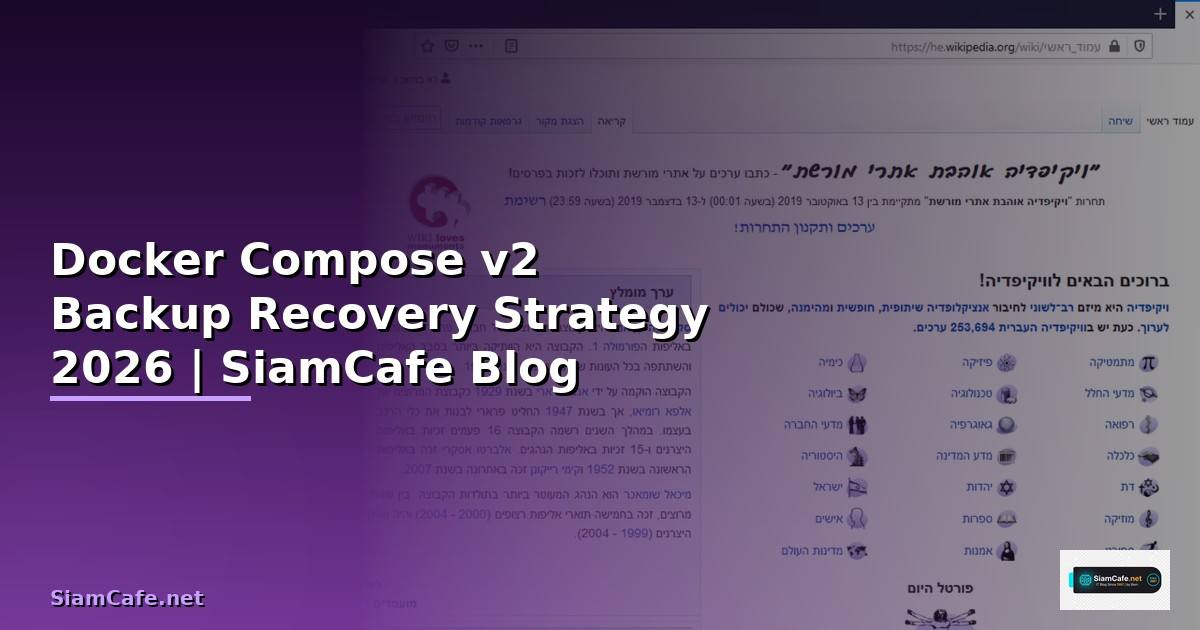Docker Compose v2 Backup Recovery Strategy