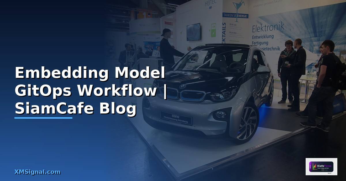 Embedding Model GitOps Workflow