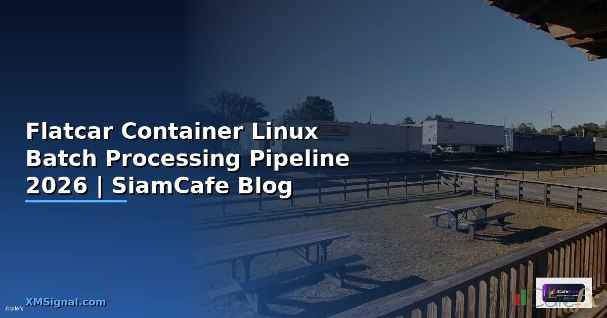 Flatcar Container Linux Batch Processing Pipeline
