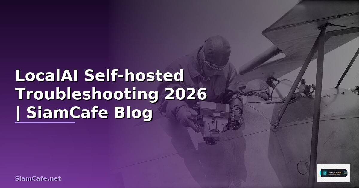 LocalAI Self-hosted Troubleshooting แก้ปัญหา —