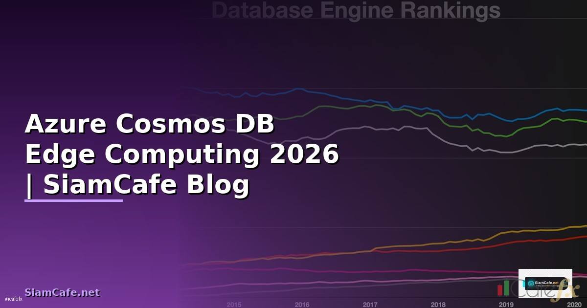 Azure Cosmos DB Edge Computing