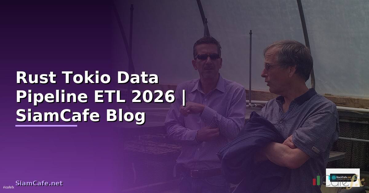 Rust Tokio Data Pipeline ETL