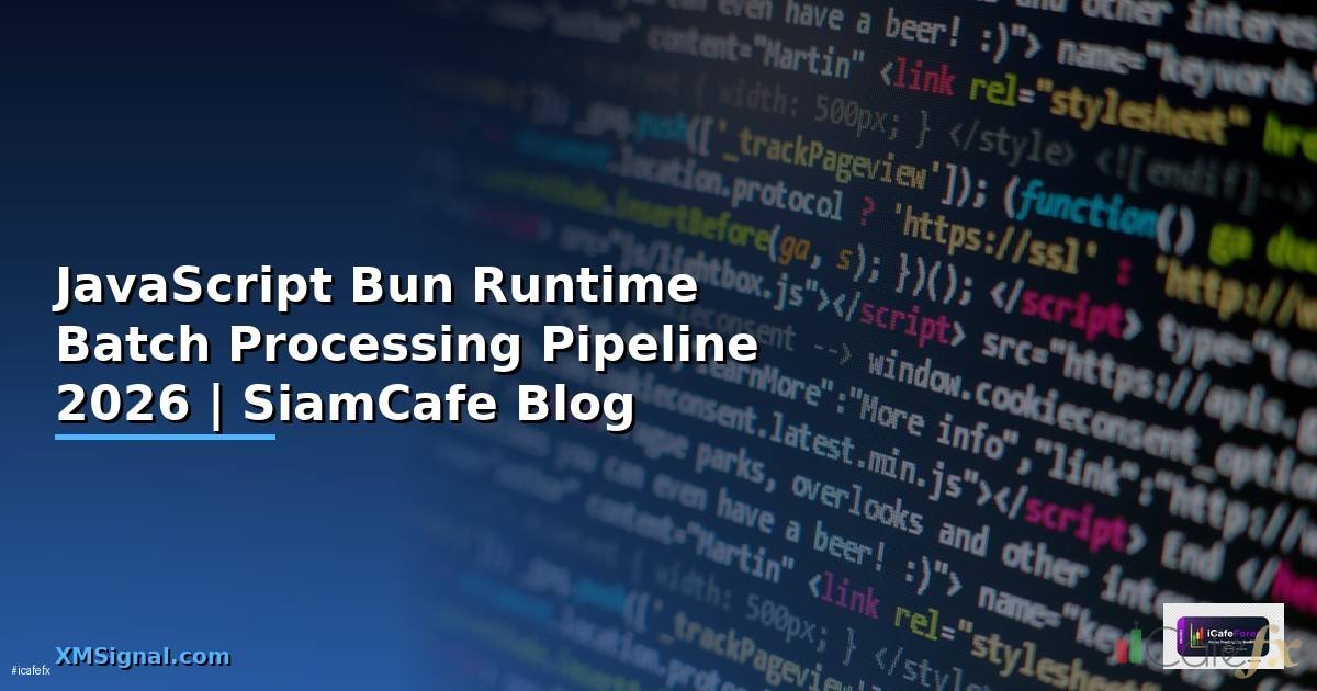 JavaScript Bun Runtime Batch Processing Pipeline