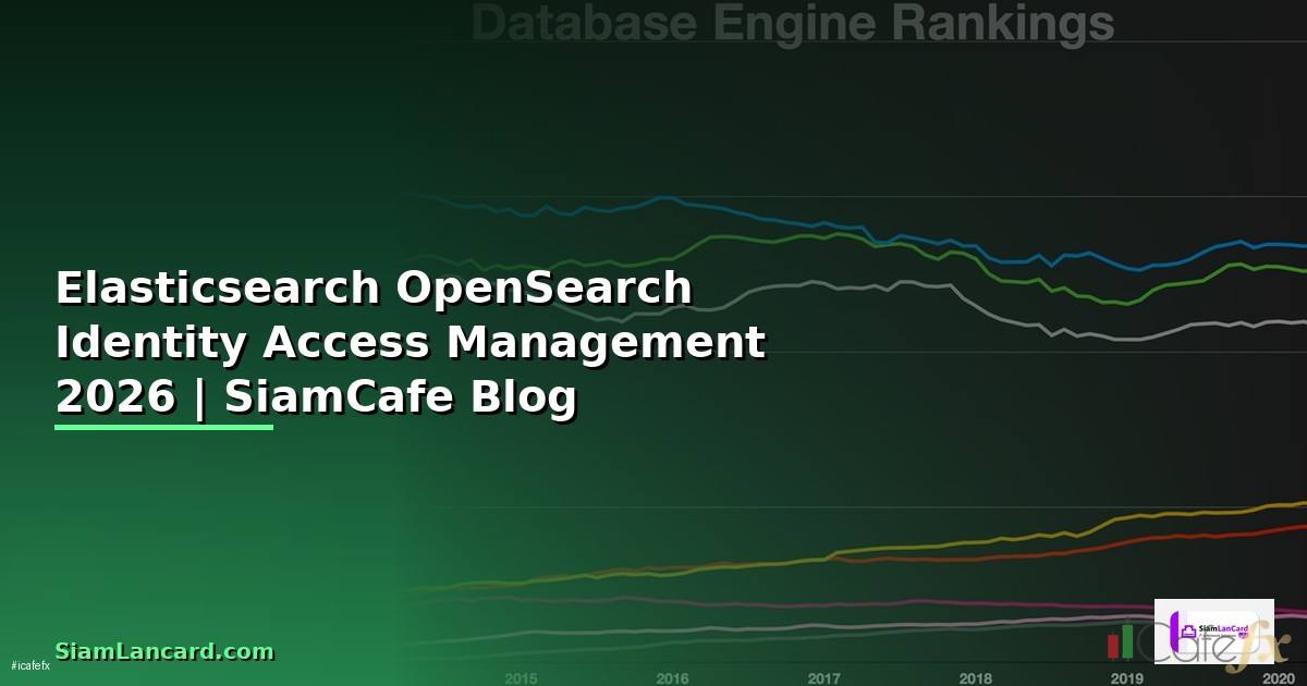 Elasticsearch OpenSearch Identity Access