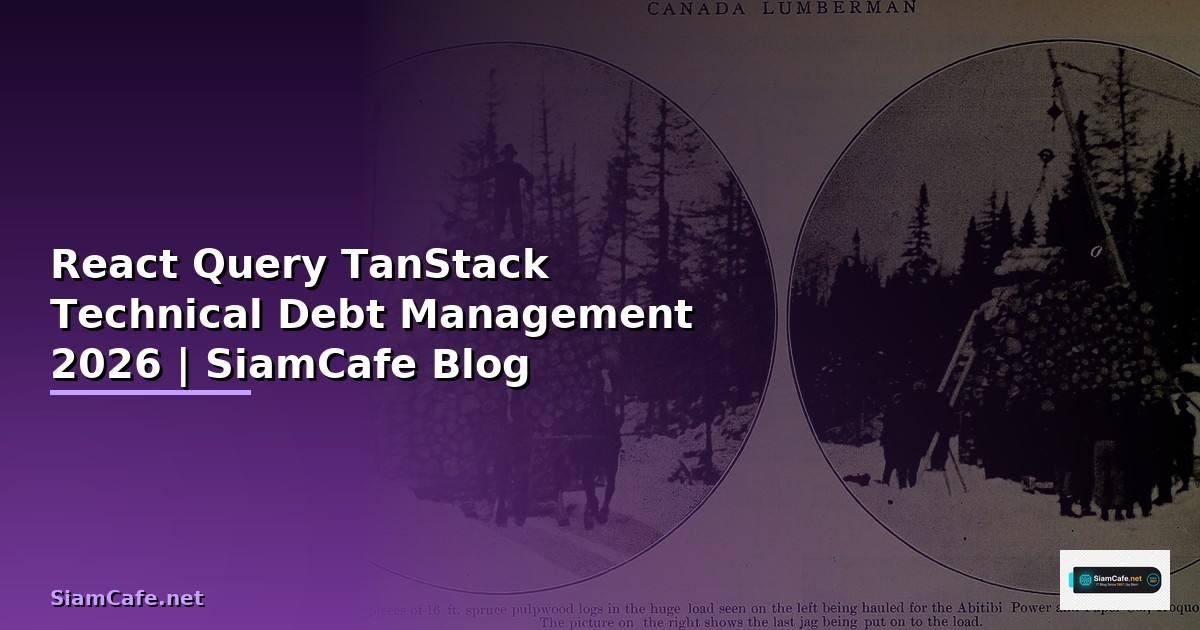 React Query TanStack Technical Debt Management