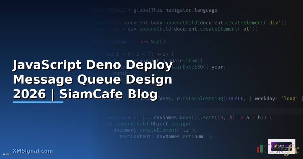 JavaScript Deno Deploy Message Queue Design