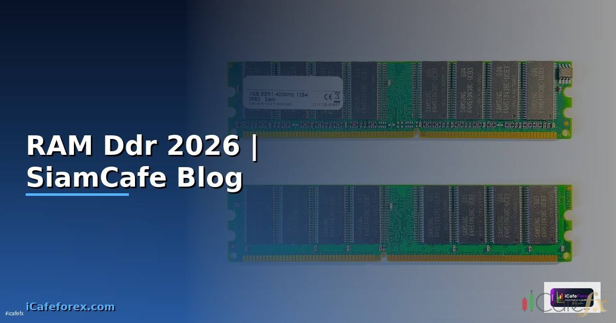 RAM Ddr คืออะไร — ทุกสิ่งที่ต้องรู้ในปี 2026