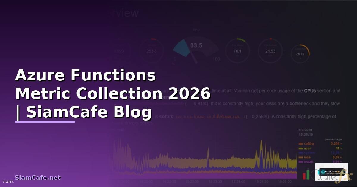 Azure Functions Metric Collection