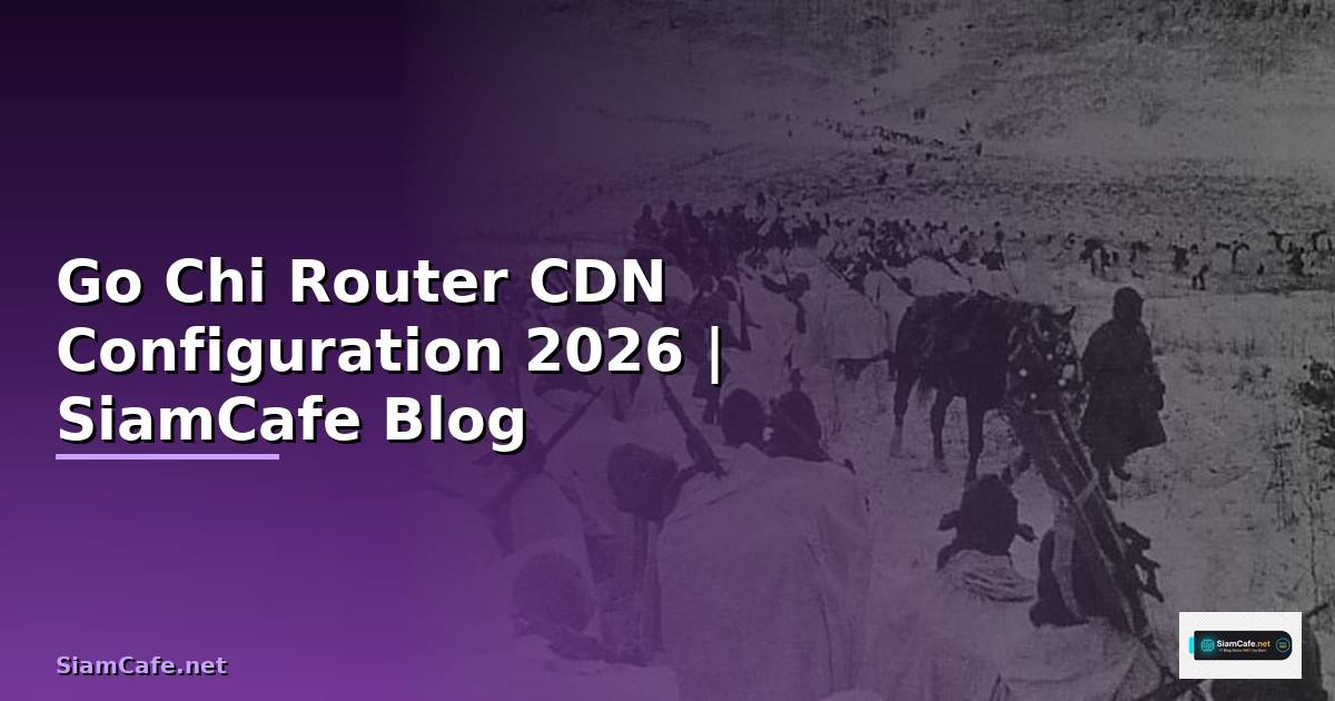 Go Chi Router CDN Configuration