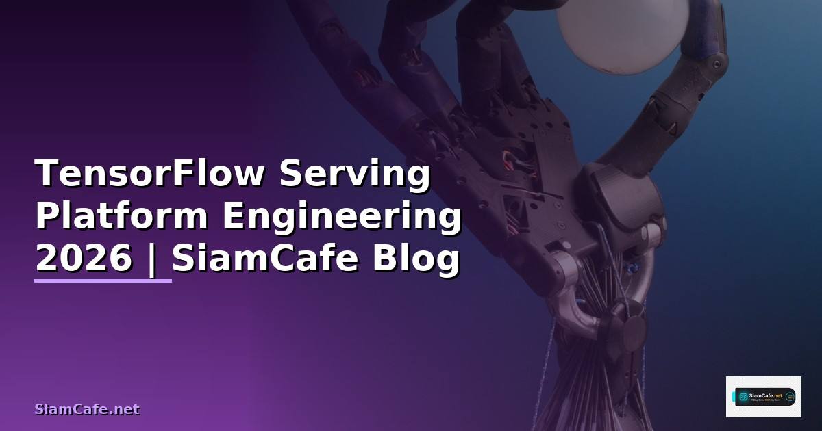 TensorFlow Serving Platform Engineering