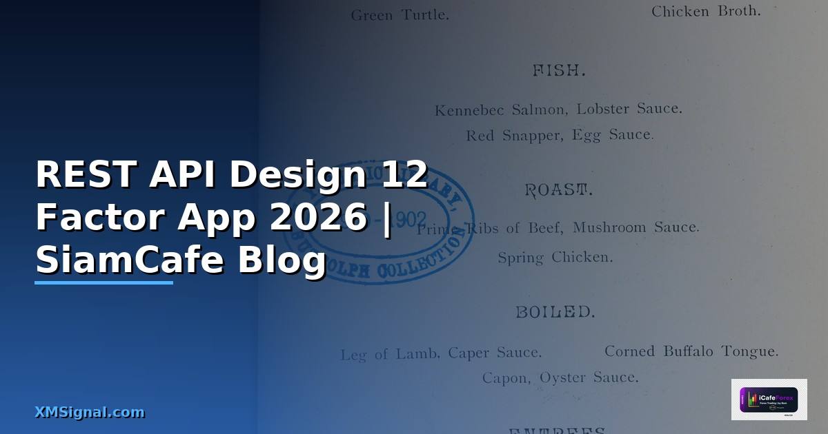 REST API Design 12 Factor App