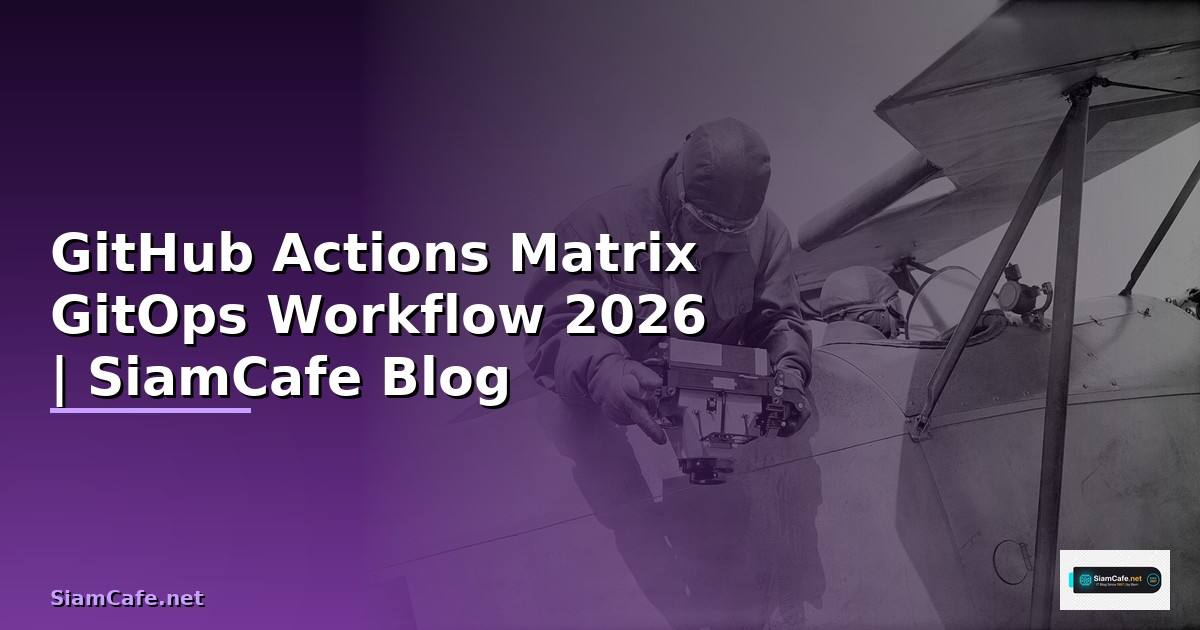 GitHub Actions Matrix GitOps Workflow