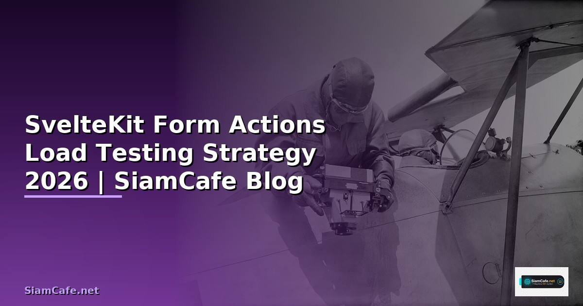 SvelteKit Form Actions Load Testing Strategy
