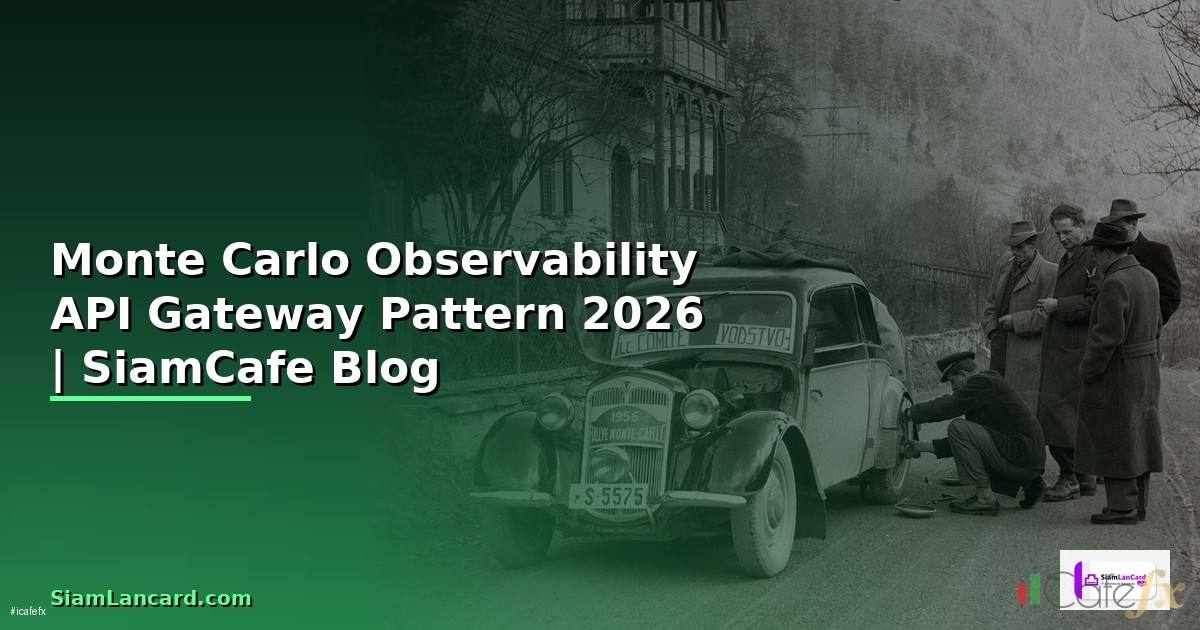 Monte Carlo Observability API Gateway Pattern