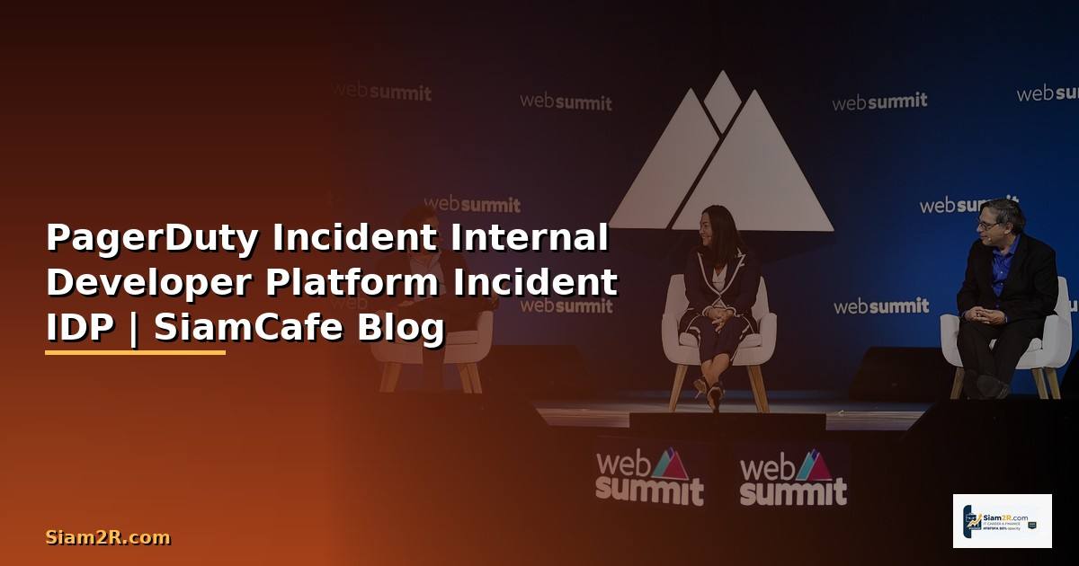 PagerDuty Incident Internal Developer Platform —