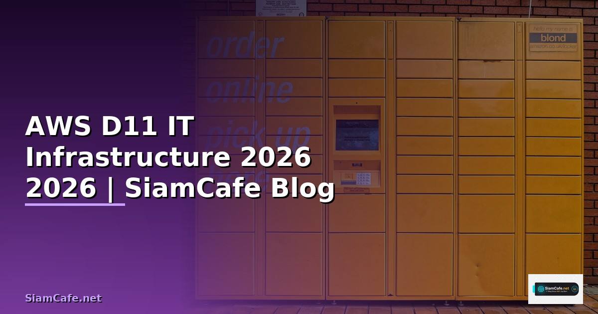 AWS D11 คืออะไร — คู่มือ IT Infrastructure 2026