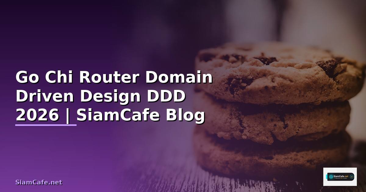 Go Chi Router Domain Driven Design DDD