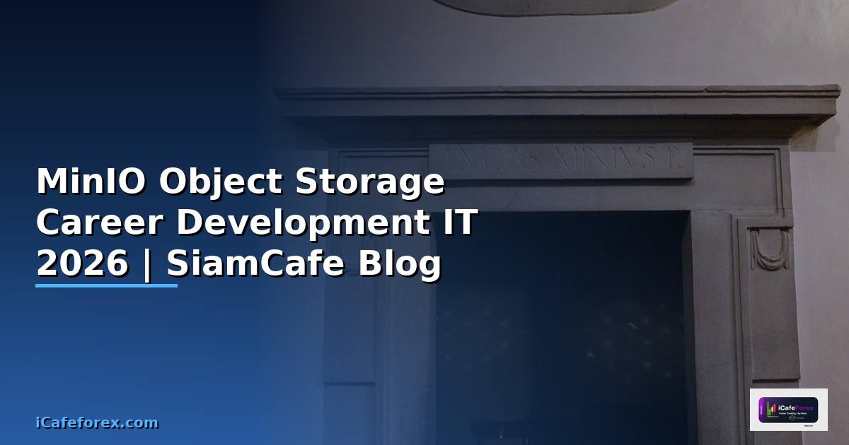 MinIO Object Storage Career Development IT