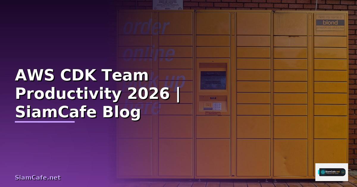 AWS CDK Team Productivity