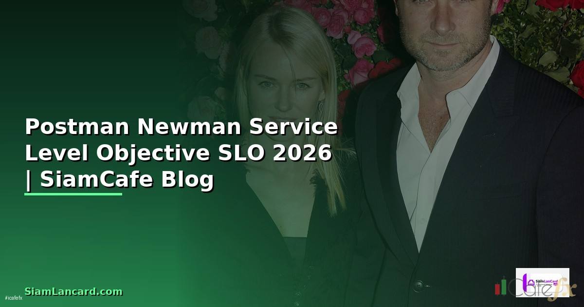 Postman Newman Service Level Objective SLO