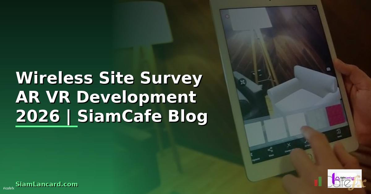 Wireless Site Survey AR VR Development