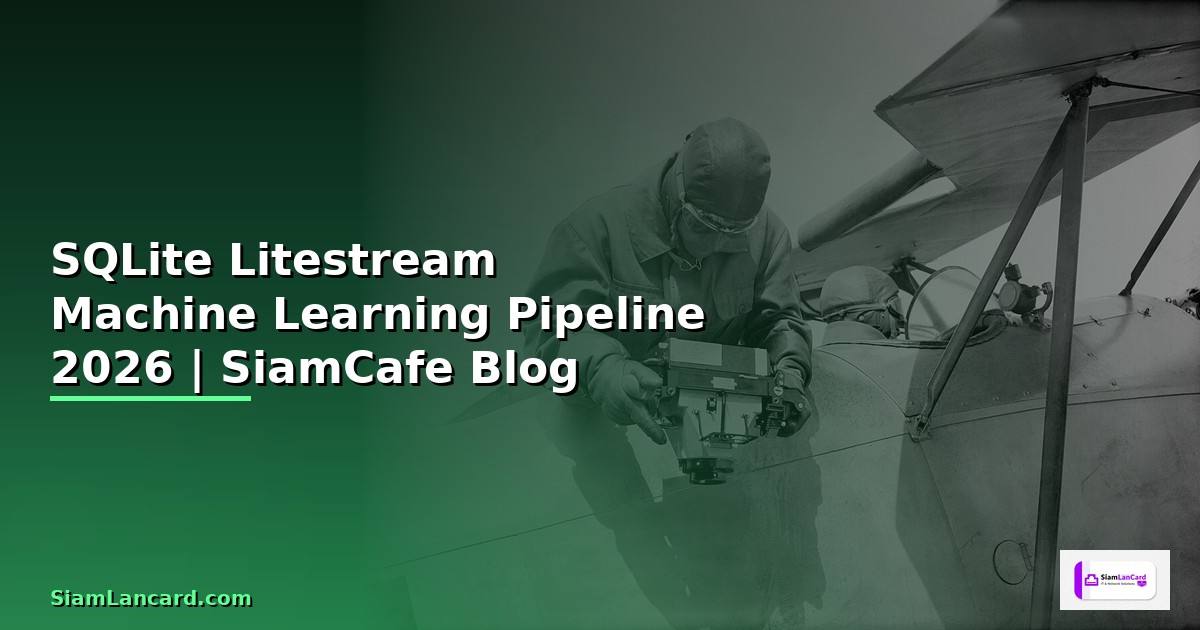 SQLite Litestream Machine Learning Pipeline