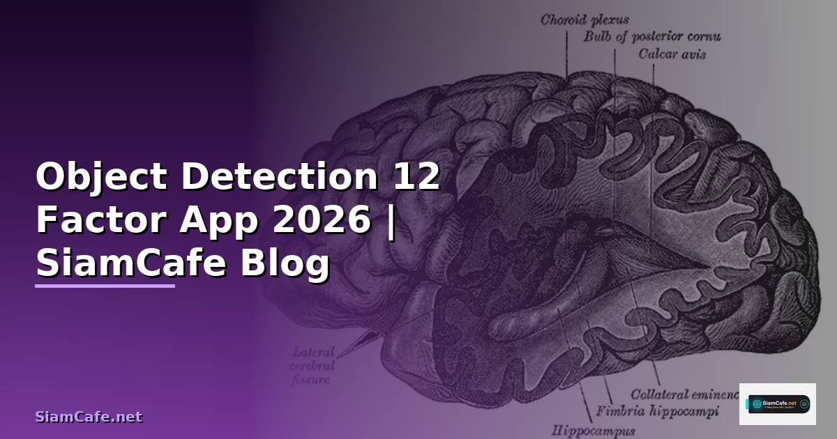Object Detection 12 Factor App