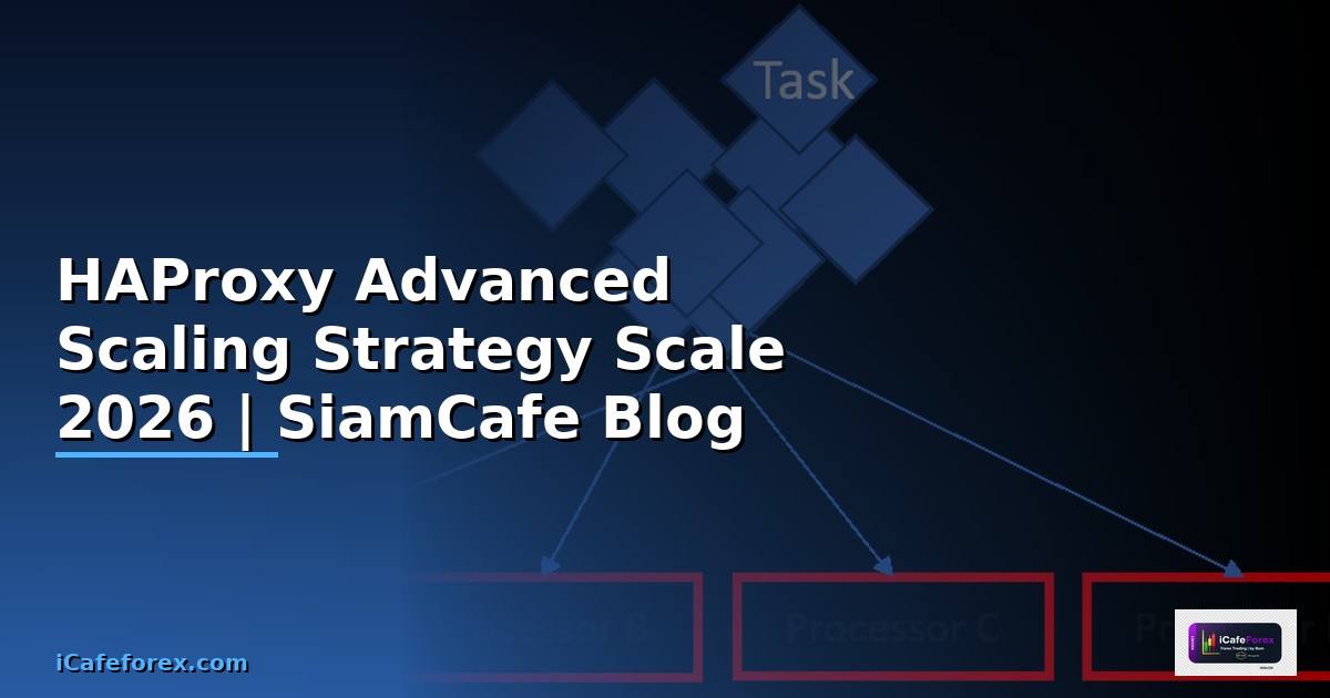HAProxy Advanced Scaling Strategy วิธี Scale