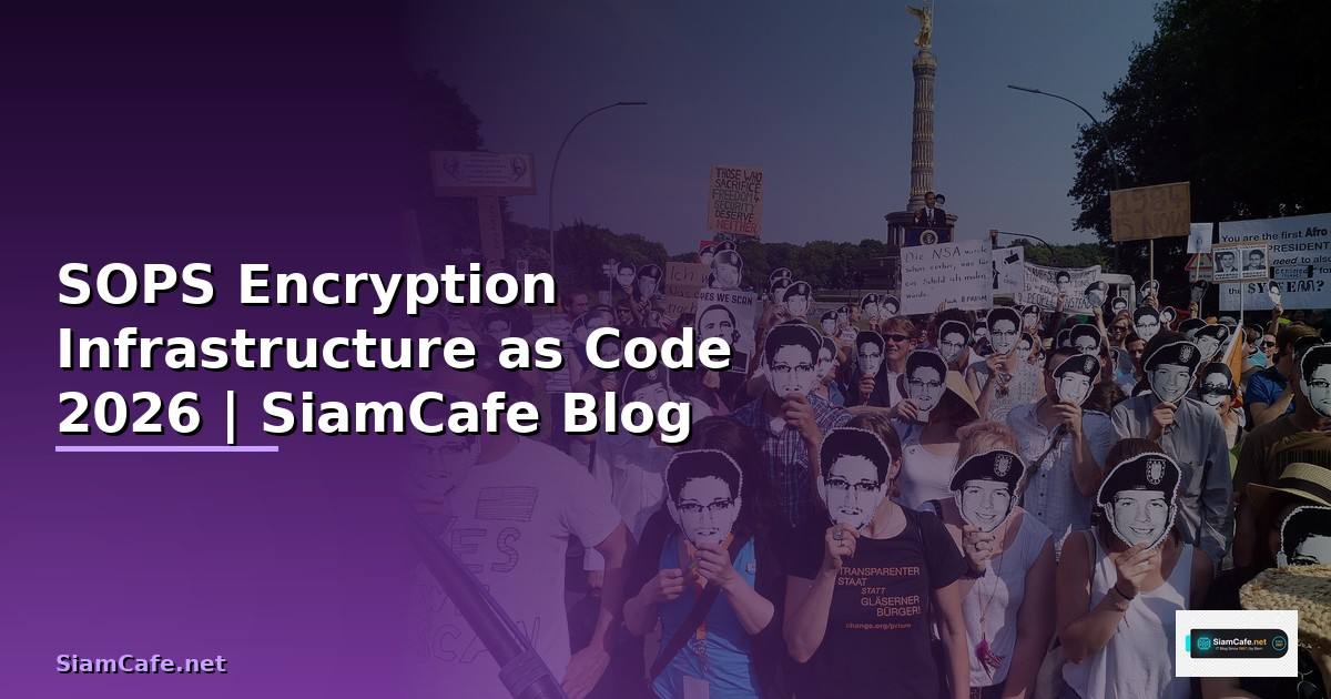 SOPS Encryption Infrastructure as Code