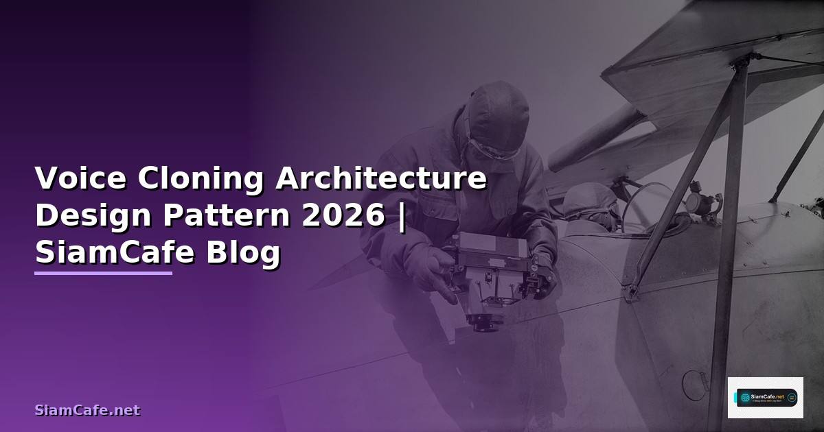 Voice Cloning Architecture Design Pattern