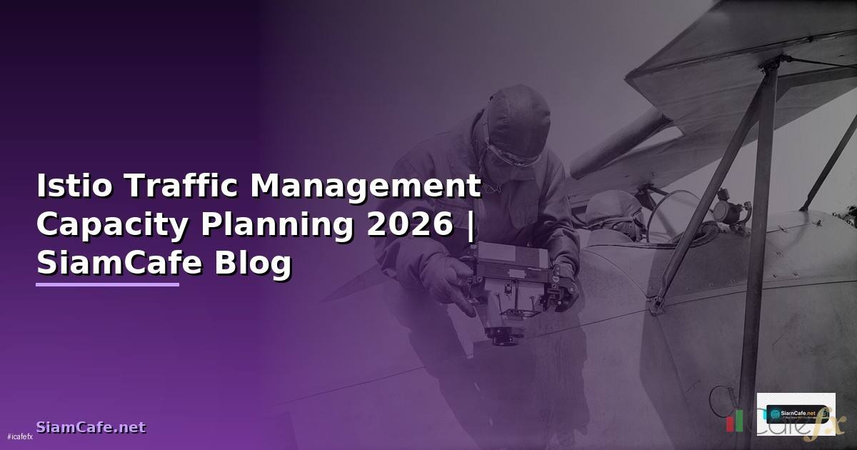 Istio Traffic Management Capacity Planning