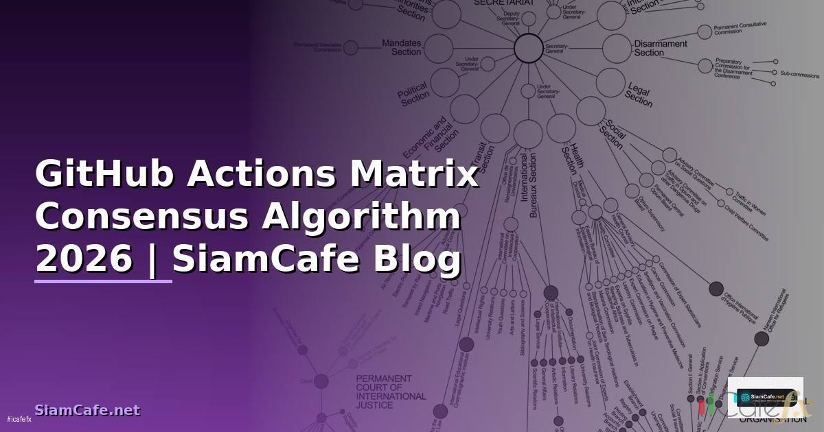 GitHub Actions Matrix Consensus Algorithm