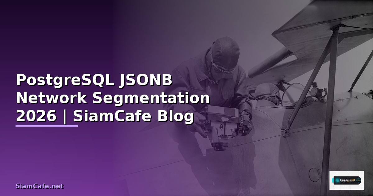 PostgreSQL JSONB Network Segmentation