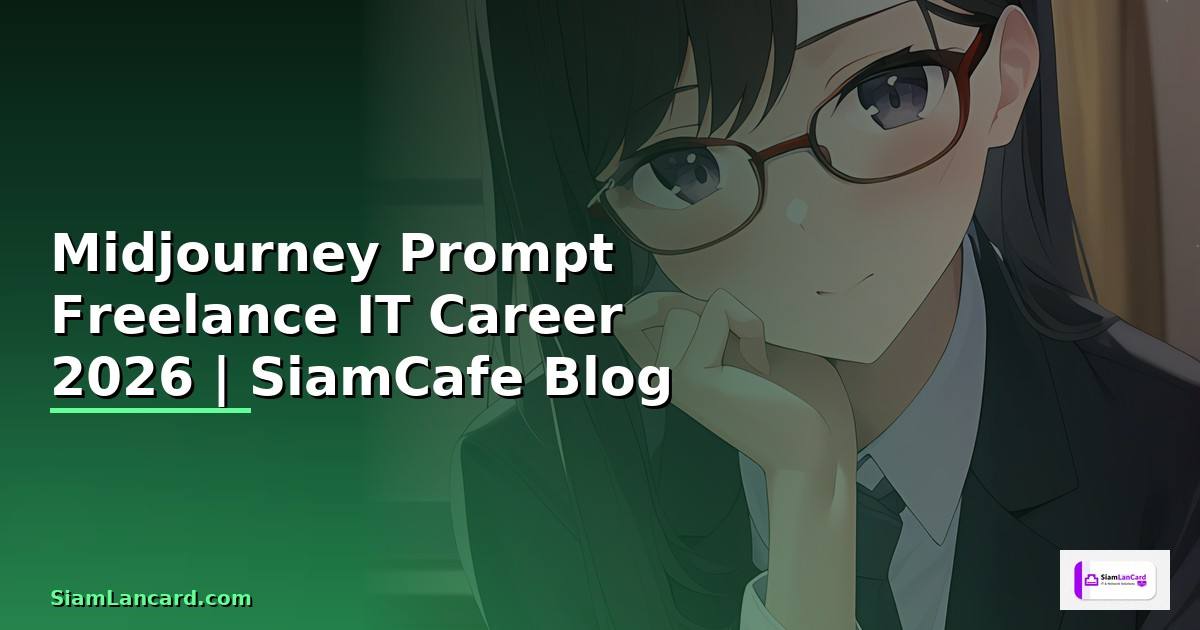 Midjourney Prompt Freelance IT Career
