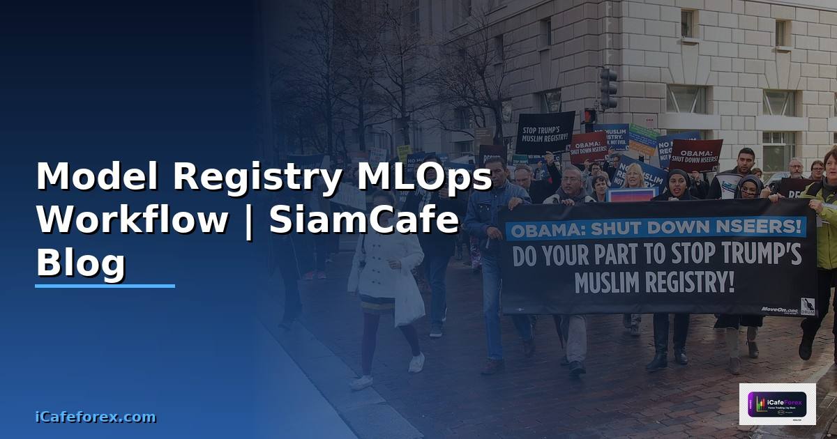 Model Registry MLOps Workflow